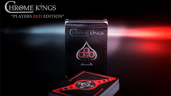 Chrome Kings Limited Edition Playing Cards (Players Red Edition) by De'vo vom Schattenreich and Handlordz - Got Magic?