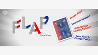 Modern Flap Card (Red to Blue) by Hondo - Got Magic?