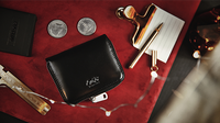 Zipper Playing Card Case (Leather) by TCC - Got Magic?