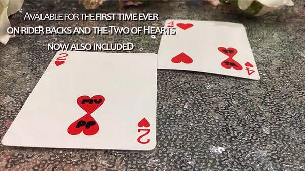 ONE Two of Hearts (Online Instructions and Red Gimmick) Edition by Matthew Underhill - DVD - Got Magic?