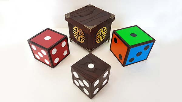 Color Changing Dice (4 Wooden Die) - Trick - Got Magic?