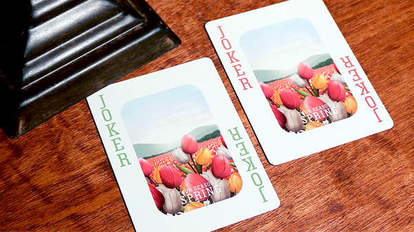 Bicycle Four Seasons Limited Edition (Spring) Playing Cards - Got Magic?