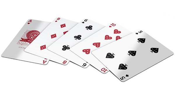 Agenda White Playing Cards - Got Magic?