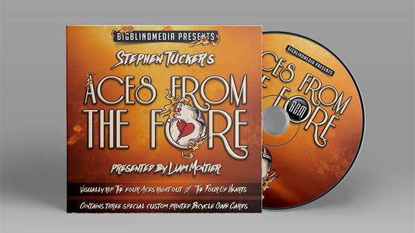 Stephen Tucker's Aces From The Fore (Gimmicks and DVD) - DVD - Got Magic?