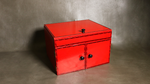 Drop Down Mirror Box (Large/Red) by Ickle Pickle - Trick - Got Magic?