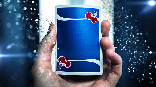 Cherry Casino Playing Cards (Tahoe Blue) by Pure Imagination Projects - Got Magic?