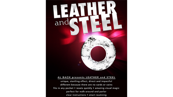 LEATHER and STEEL (Gimmick and Online Instructions) by Al Bach - Trick - Got Magic?