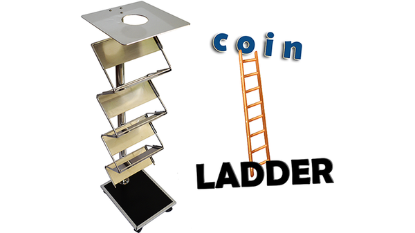 Coin Ladder (Stainless Steel) by Amazo Magic - Trick - Got Magic?