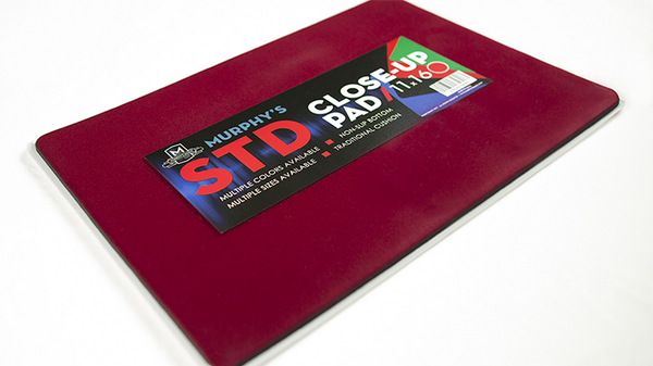Standard Close-Up Pad 11X16 (Red) by Murphy's Magic Supplies - Trick - Got Magic?