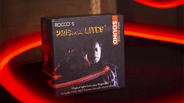 Rocco's Prisma Lites SOUND Pair (High Voltage/Red) - Trick - Got Magic?