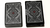 Mini Agenda Playing Cards (Black) - Got Magic?