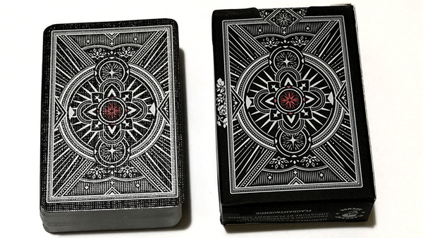 Mini Agenda Playing Cards (Black) - Got Magic?