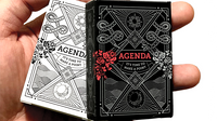 Mini Agenda Playing Cards (White) - Got Magic?