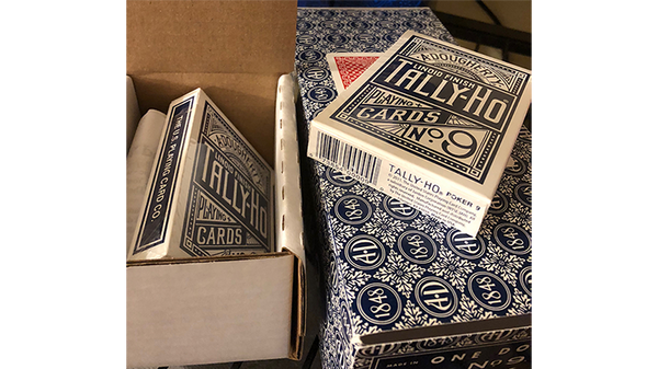 The Blind Wizard Deck Blue Tally Ho Circle Back (Gimmicks and Online Instructions) by Don Boyer - Trick - Got Magic?