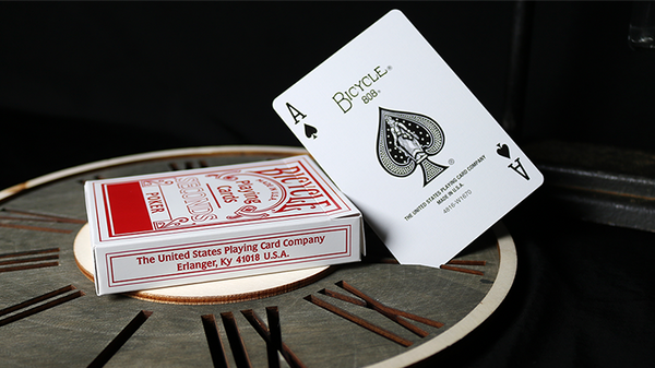 Bicycle 808 Seconds (Red) Playing Cards by US Playing Cards - Got Magic?