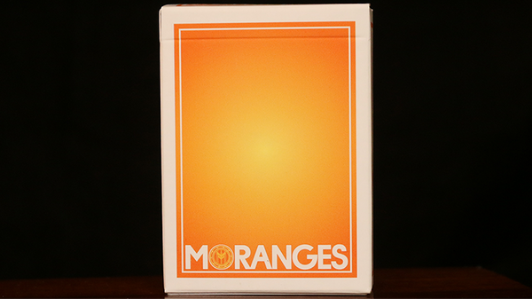 Moranges Playing Cards-First Edition (Aqua Finish) by Magic Encarta - Got Magic?