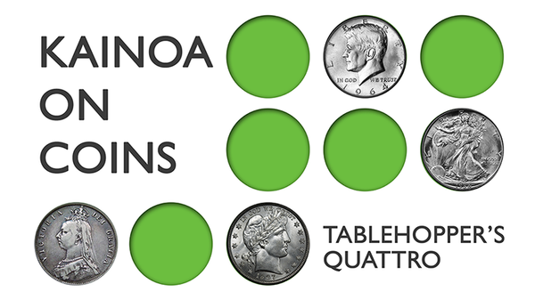 Kainoa on Coins: Tablehopper's Quattro - DVD - Got Magic?