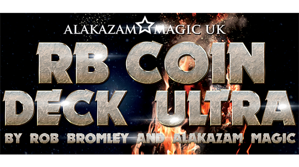 RB Coin Deck Ultra Red (DVD and Gimmicks) by Rob Bromley - Trick - Got Magic?