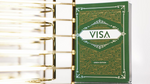 Visa Playing Cards (Green) by Patrick Kun and Alex Pandrea - Got Magic?