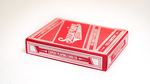 Superior Skull & Bones V2 (Red/Silver) Playing Cards by Expert Playing Card Co. - Got Magic?