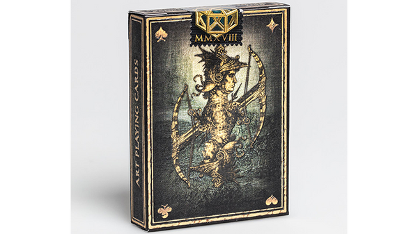 Leonardo MMXVIII Gold Edition by Art Playing Cards - Got Magic?