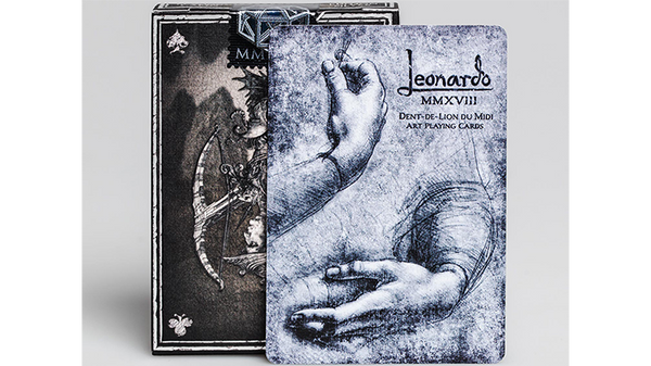 Leonardo MMXVIII Silver Edition by Art Playing Cards - Got Magic?