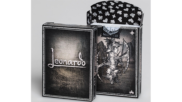 Leonardo MMXVIII Silver Edition by Art Playing Cards - Got Magic?