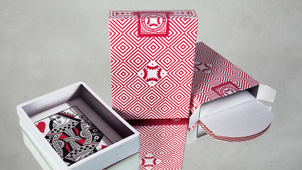 Mechanic Optricks (Red) Deck by Mechanic Industries - Got Magic?