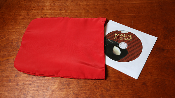 Malini Egg Bag Pro Red (Bag and DVD) - Trick - Got Magic?