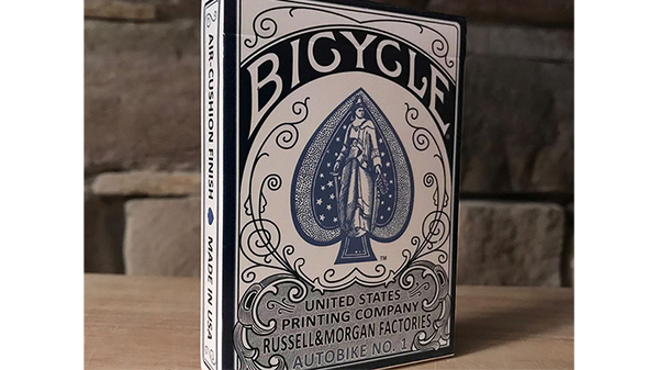 Bicycle AutoBike No. 1 (Blue) Playing Cards - Got Magic?