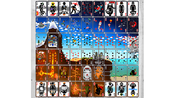 Pipmen Version 2: World Full Art Playing Cards by Elephant Playing Cards - Got Magic?