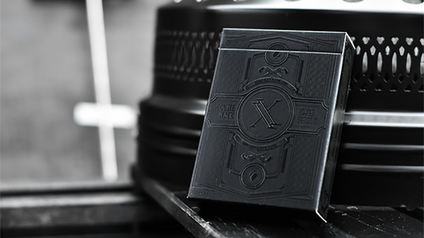 Double Black Waterproof Playing Cards - Got Magic?