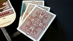 Intaglio Red Playing Cards by Jackson Robinson - Got Magic?