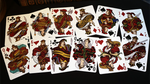 Intaglio Red Playing Cards by Jackson Robinson - Got Magic?