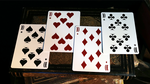 Intaglio Red Playing Cards by Jackson Robinson - Got Magic?