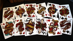 Intaglio Black Playing Cards by Jackson Robinson - Got Magic?