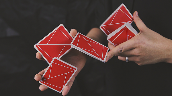 FLEXIBLE (Red) Playing Cards by TCC - Got Magic?