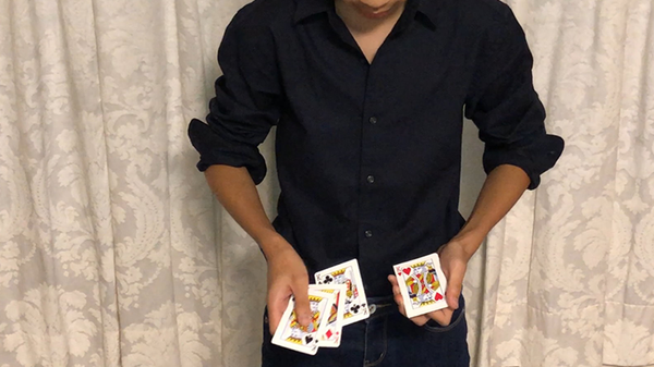 Modern Flap Card to Box (Red) by UZ Hsieh - Got Magic?