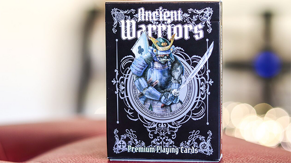 Ancient Warriors (Black) Playing Cards - Got Magic?