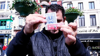 CRAZY HOLE Blue (Gimmick and Online Instructions) by Mickael Chatelain - Trick - Got Magic?