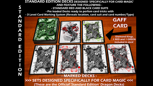 Green Dragon Playing Cards (Standard Edition) by Craig Maidment - Got Magic?