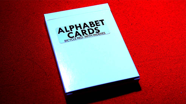 Alphabet Playing Cards Bicycle With Indexes by PrintByMagic - Trick - Got Magic?