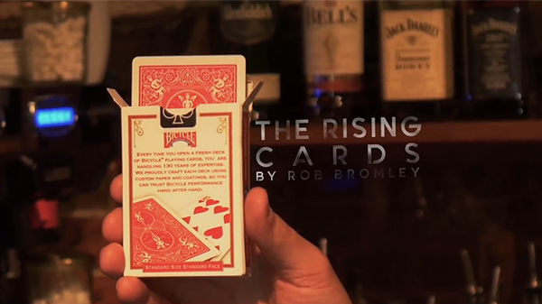 Alakazam Magic Presents The Rising Cards Blue (DVD and Gimmicks) by Rob Bromley - Trick - Got Magic?