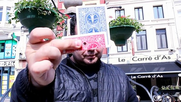 CRAZY HOLE Red (Gimmick and Online Instructions) by Mickael Chatelain - Trick - Got Magic?