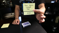 DULY NOTED Red (Gimmick and Online Instructions) by Danny Weiser - Trick - Got Magic?