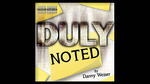 DULY NOTED Red (Gimmick and Online Instructions) by Danny Weiser - Trick - Got Magic?