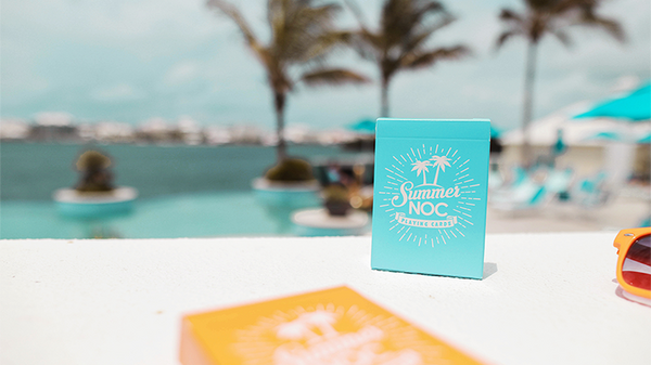 Limited Edition Summer NOC (Blue) Playing Cards - Got Magic?