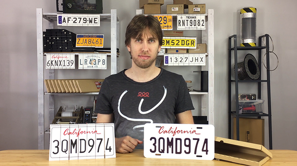 LICENSE PLATE PREDICTION - CALIFORNIA (Gimmicks and Online Instructions) by Martin Andersen - Trick - Got Magic?