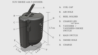Sun Smoke with Vanisher (Gimmicks and Online Instructions) - Trick - Got Magic?