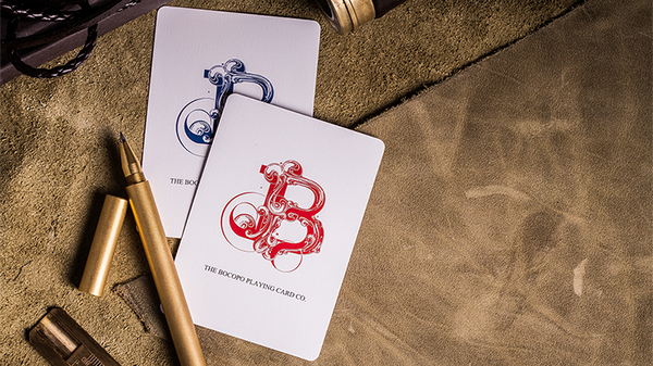 Steel Playing Cards (Blue) by Bocopo - Got Magic?